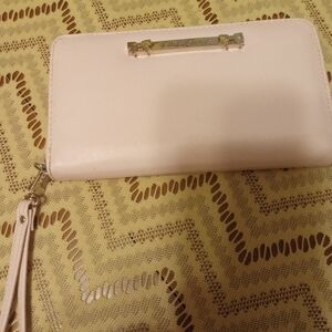Betsey Johnson Light Pink Wristlet Wallet